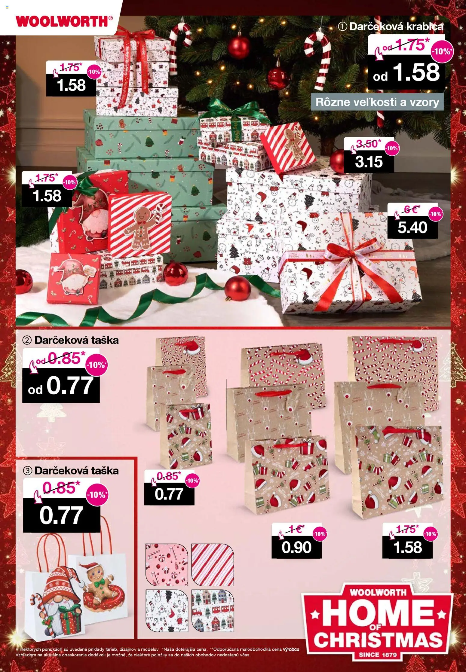 Nové Woolworth akcie – leták je platný od 14.11.2025 | Strana: 13 | Produkty: Taška