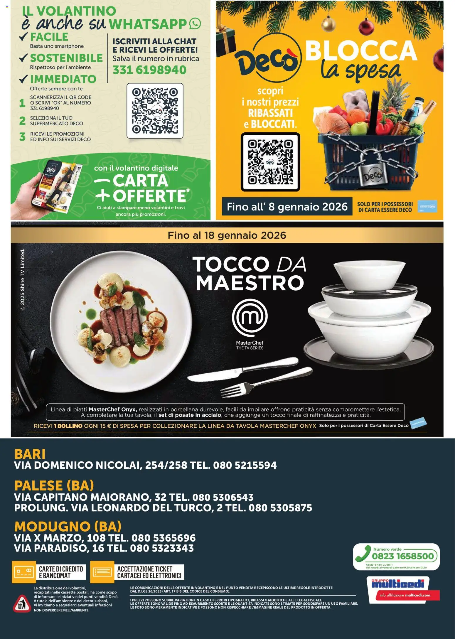 Volantino Decò del 02.12.2025 | Pagina: 20 | Prodotti: Tè, The, Smartphone, TV