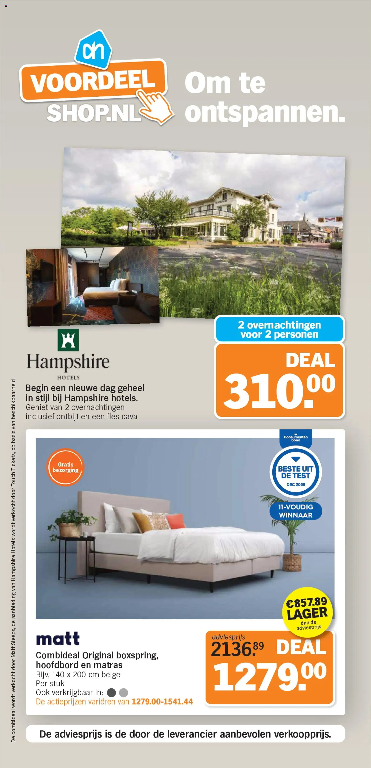 {H1} | Pagina: 36 | Producten: Fles, Bed, Matras