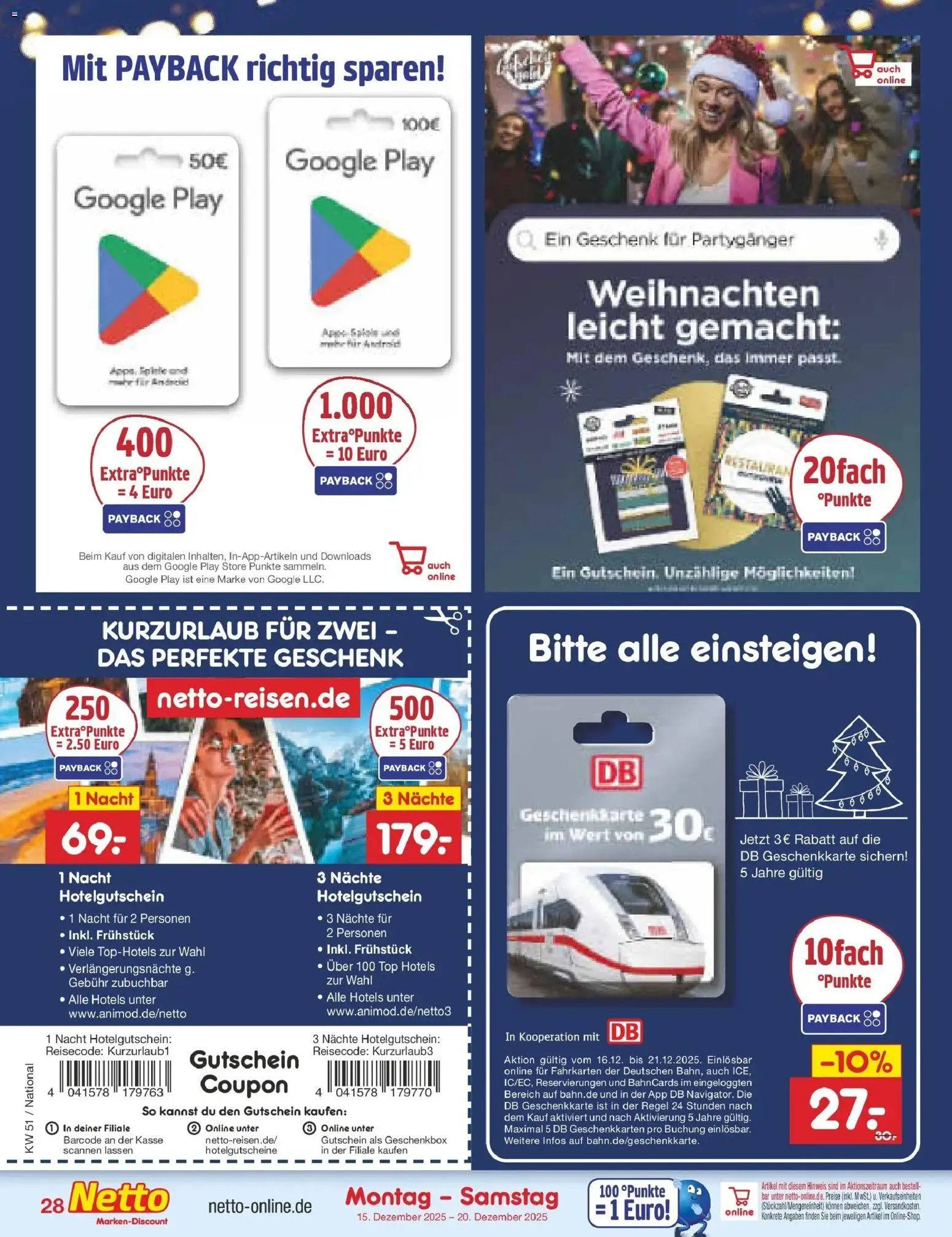 Netto Marken-Discount prospekt Augustusburg	 – gültig ab 15.12.2025 | Seite: 36 | Produkte: Top