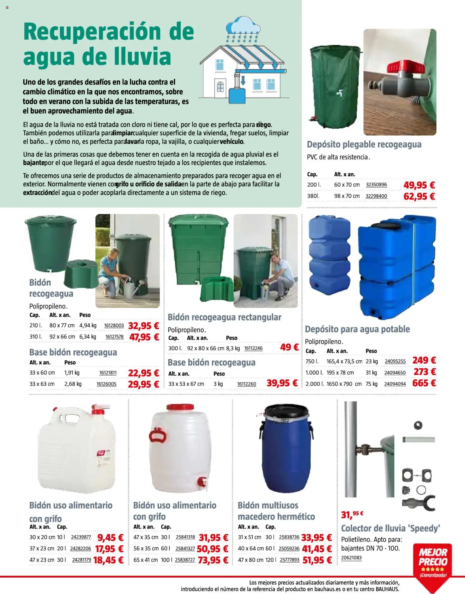 Bauhaus Jardín │ válido desde el 16.03.2026 | Página: 49 | Productos: Té, Peso, Baño