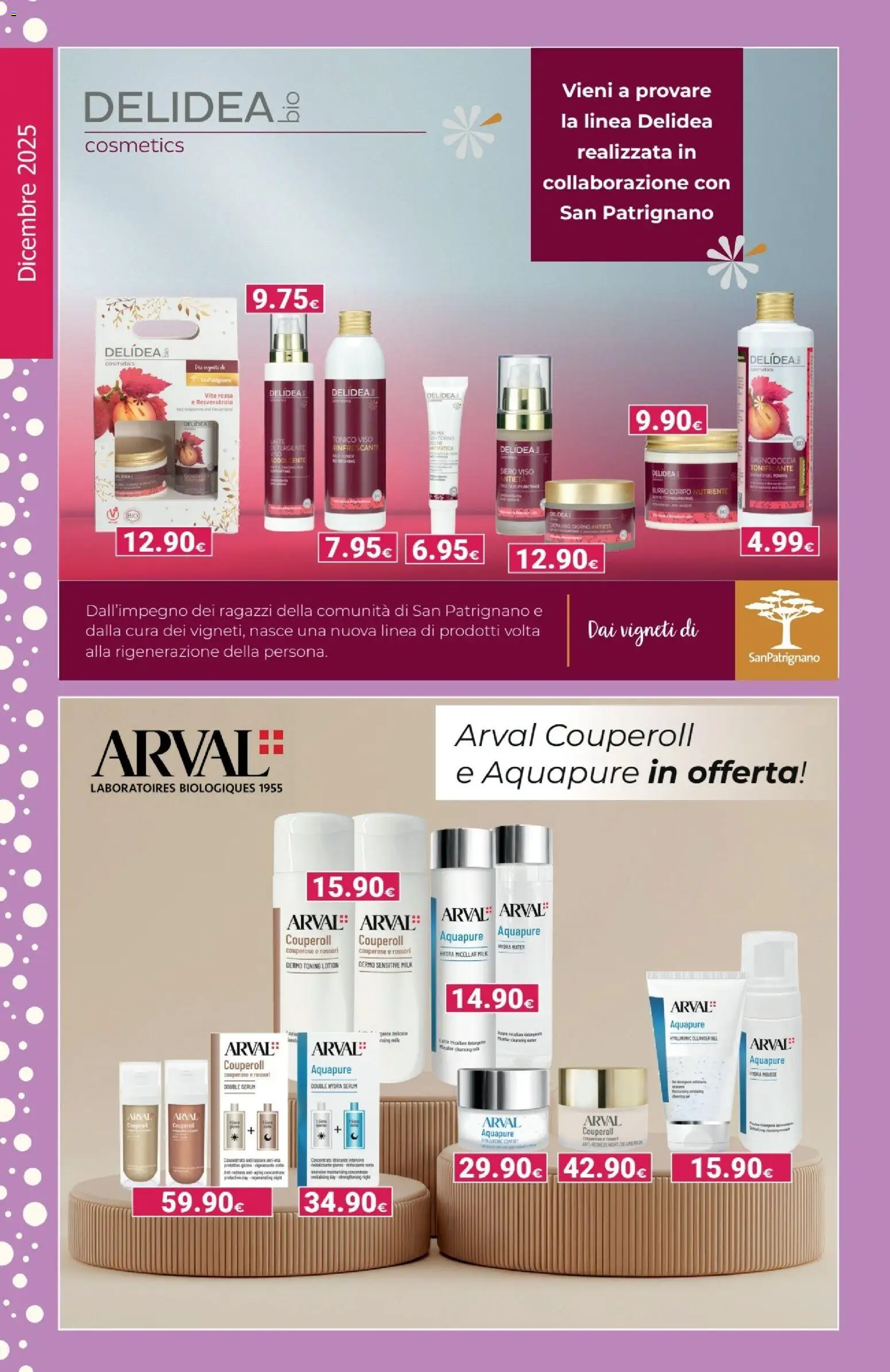 Volantino Tigotà del 01.12.2025 | Pagina: 12 | Prodotti: Tonico viso, Detergente, Latte, Burro