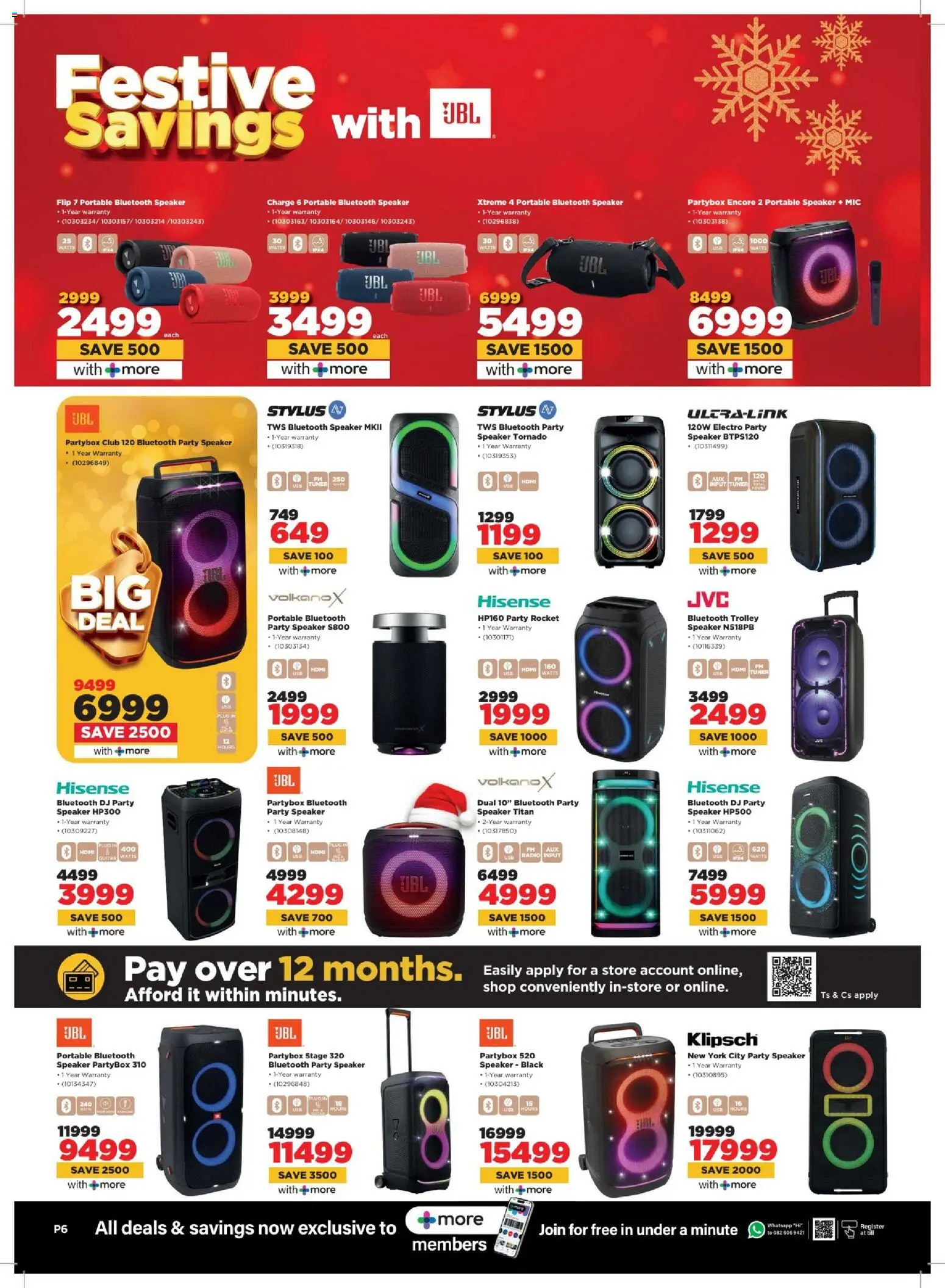New HiFi Corp catalogue – valid from 17.12.2025 | Page: 6 | Products: Speaker