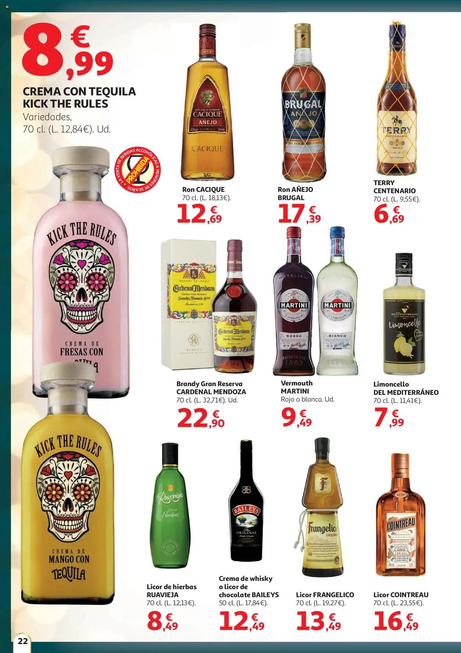 Alcampo - HP catalan  │ válido desde el 11.12.2025 | Página: 22 | Productos: Ron, Fresas, Whisky, Μαύρο πιπέρι