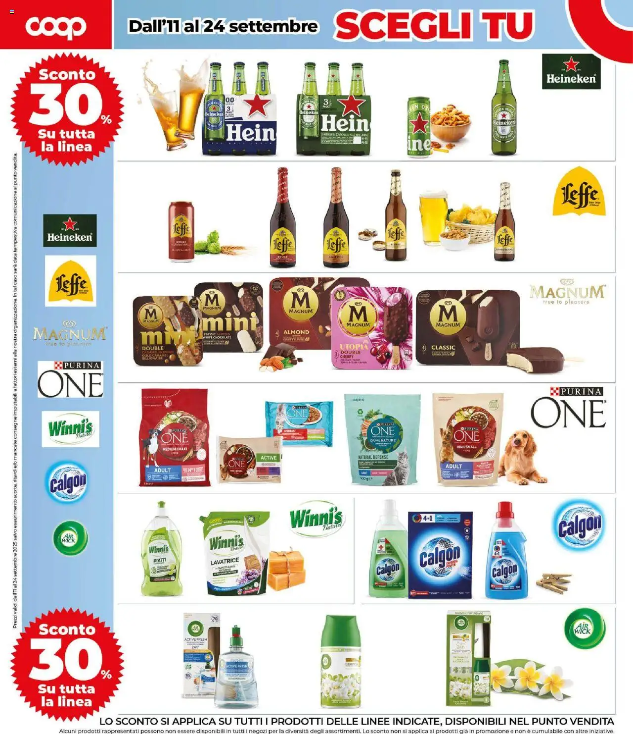 Volantino COOP del 11.09.2025 | Pagina: 10 | Prodotti: Lavatrice, Data, Heineken