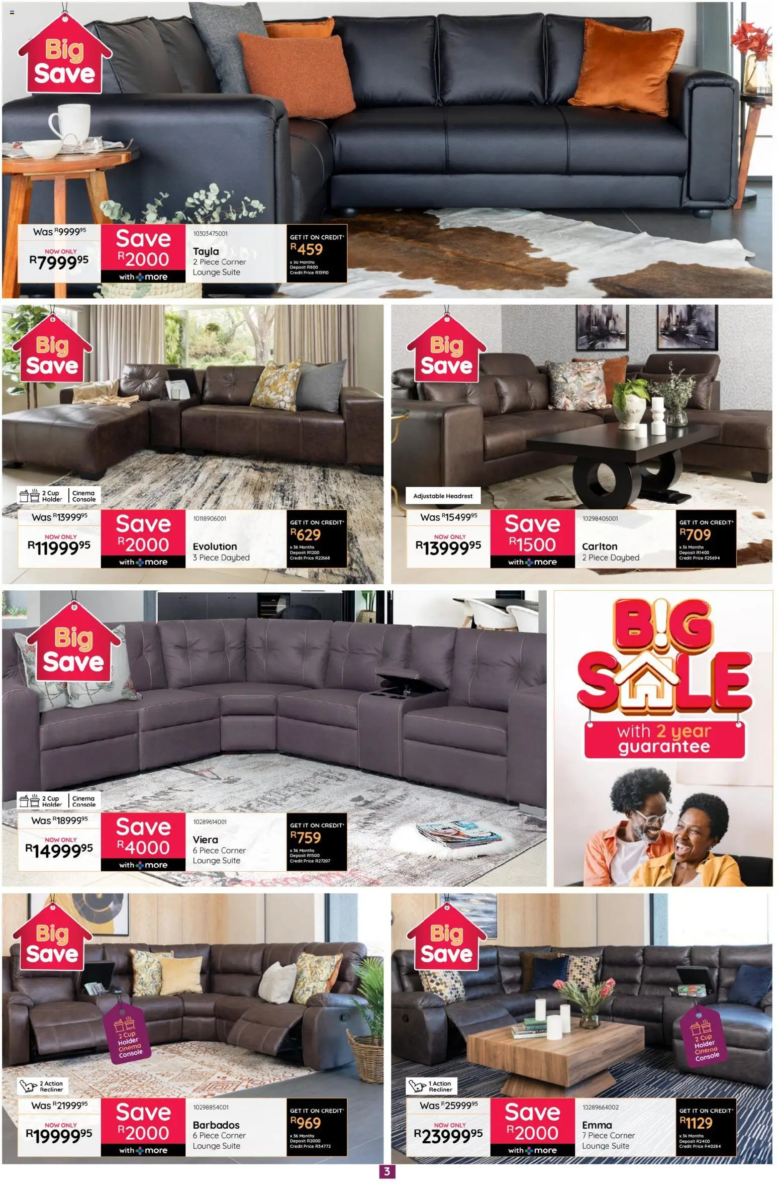New Bradlows catalogue – valid from 19.02.2026 | Page: 3 | Products: Lounge suite