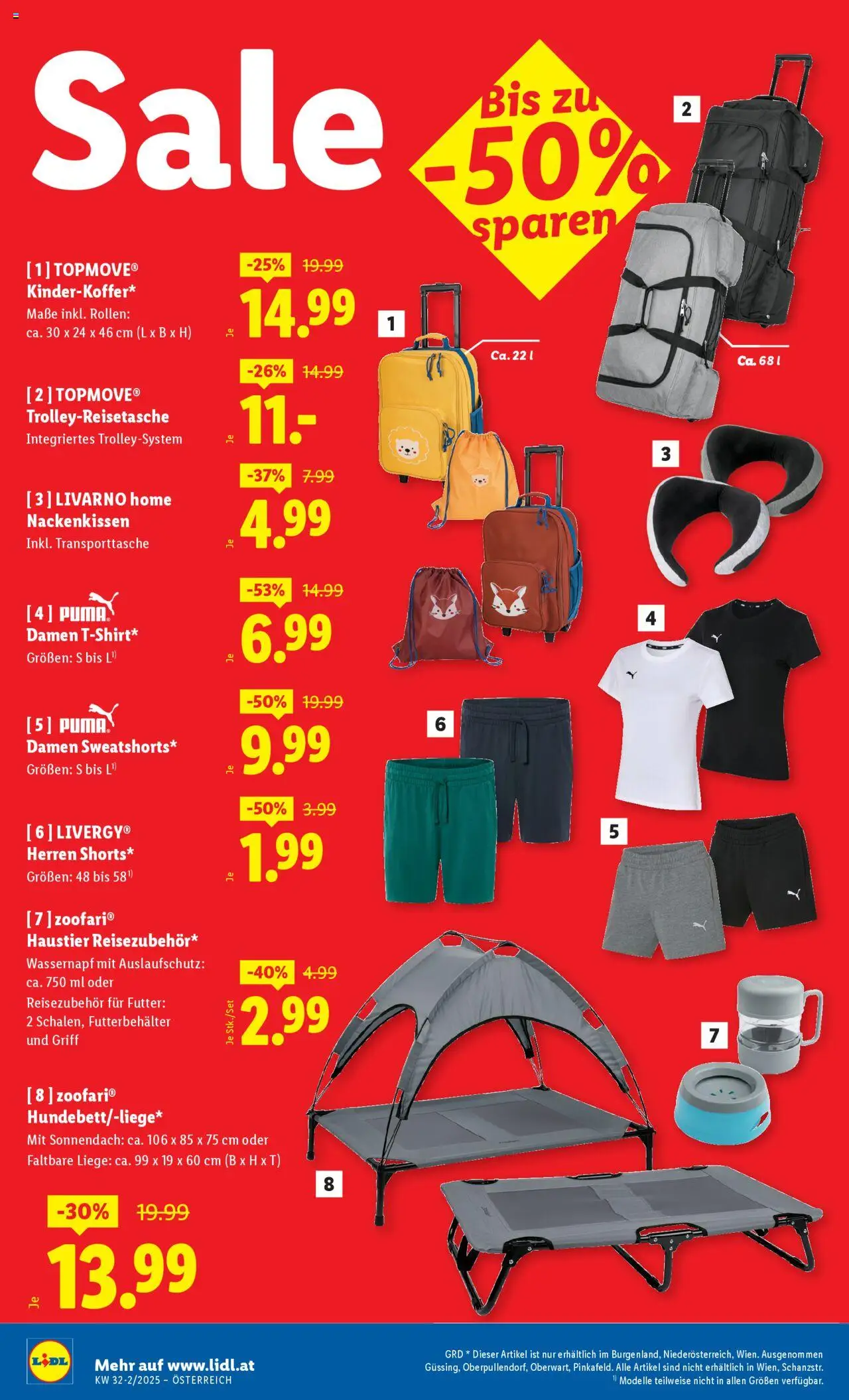 Lidl Flugblatt -Eisenstadt, Ebenfurth, Mattersburg gültig ab 07.08.2025 | Seite: 18