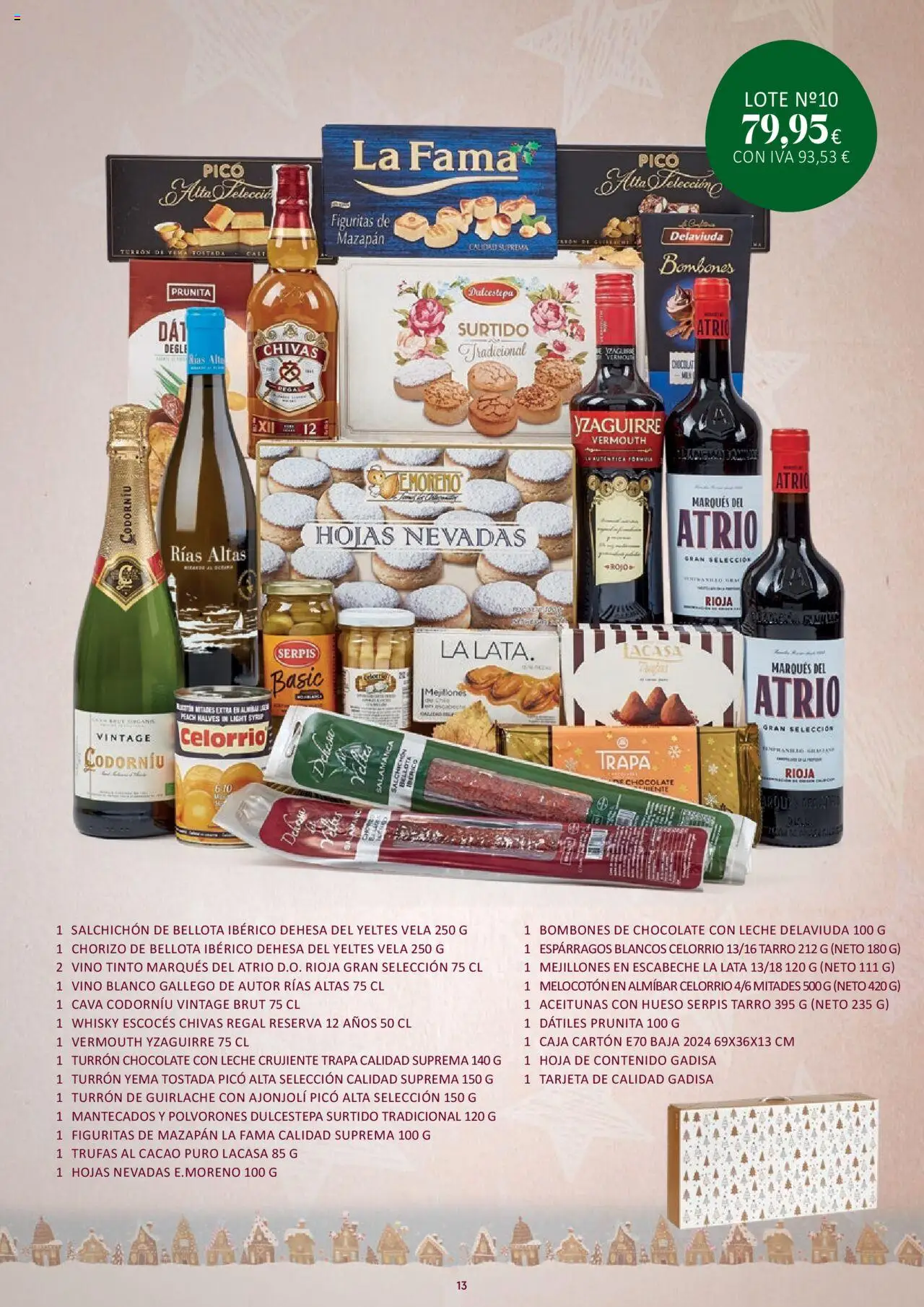 Gadis folleto │ válido desde el 16.10.2025 | Página: 13 | Productos: Leche, Chocolate, Vino, Whisky