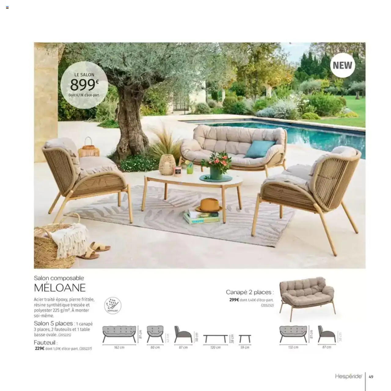  | Page: 49 | Produits: Canapé, Fauteuil, Table basse, Table