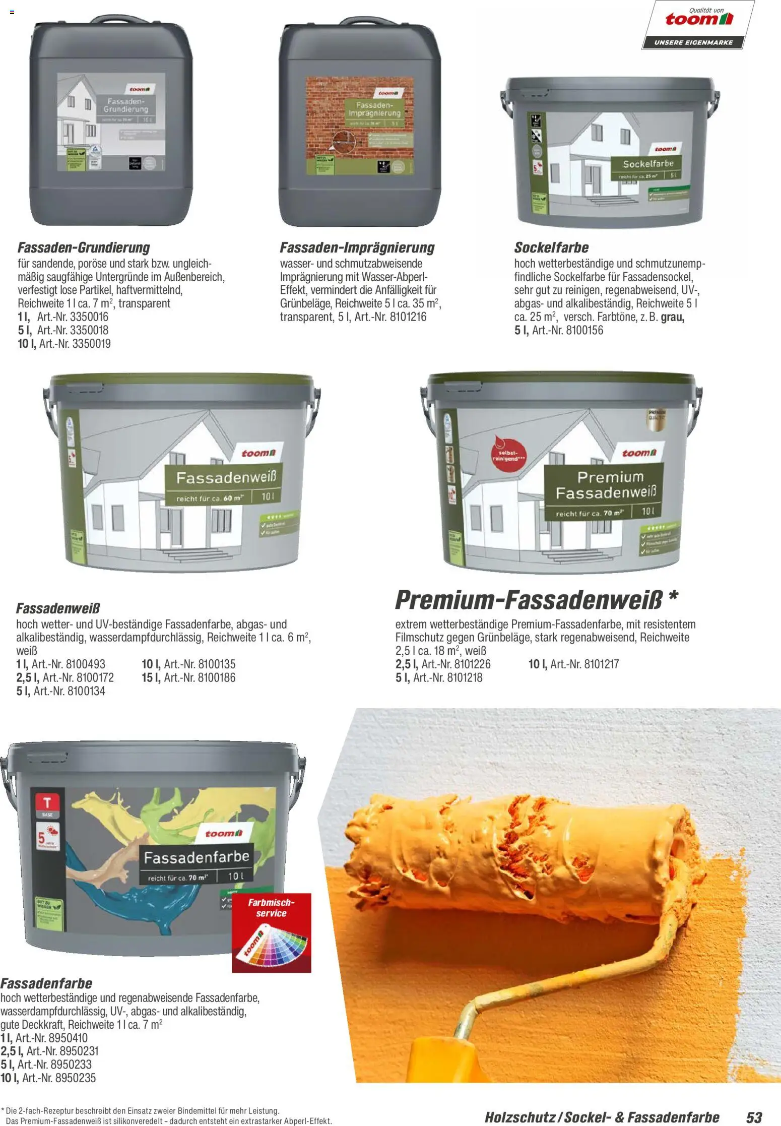 Toom Baumarkt  Wohnen & Haushalt 2026 – gültig ab 01.01.2026 | Seite: 53 | Produkte: Wasser