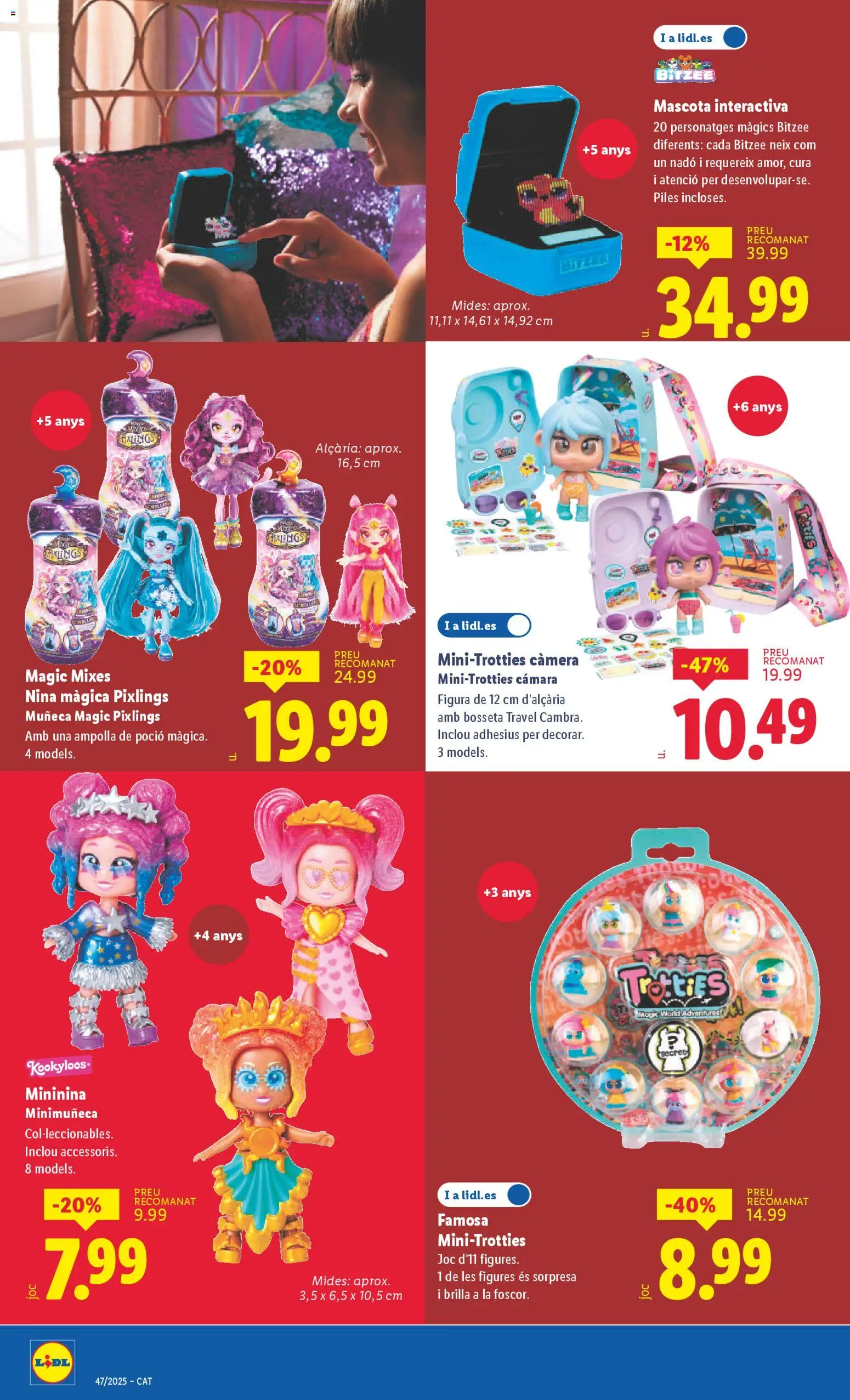 Lidl folleto de bazar │ válido desde el 17.11.2025 | Página: 16 | Productos: Muñeca, Cámara