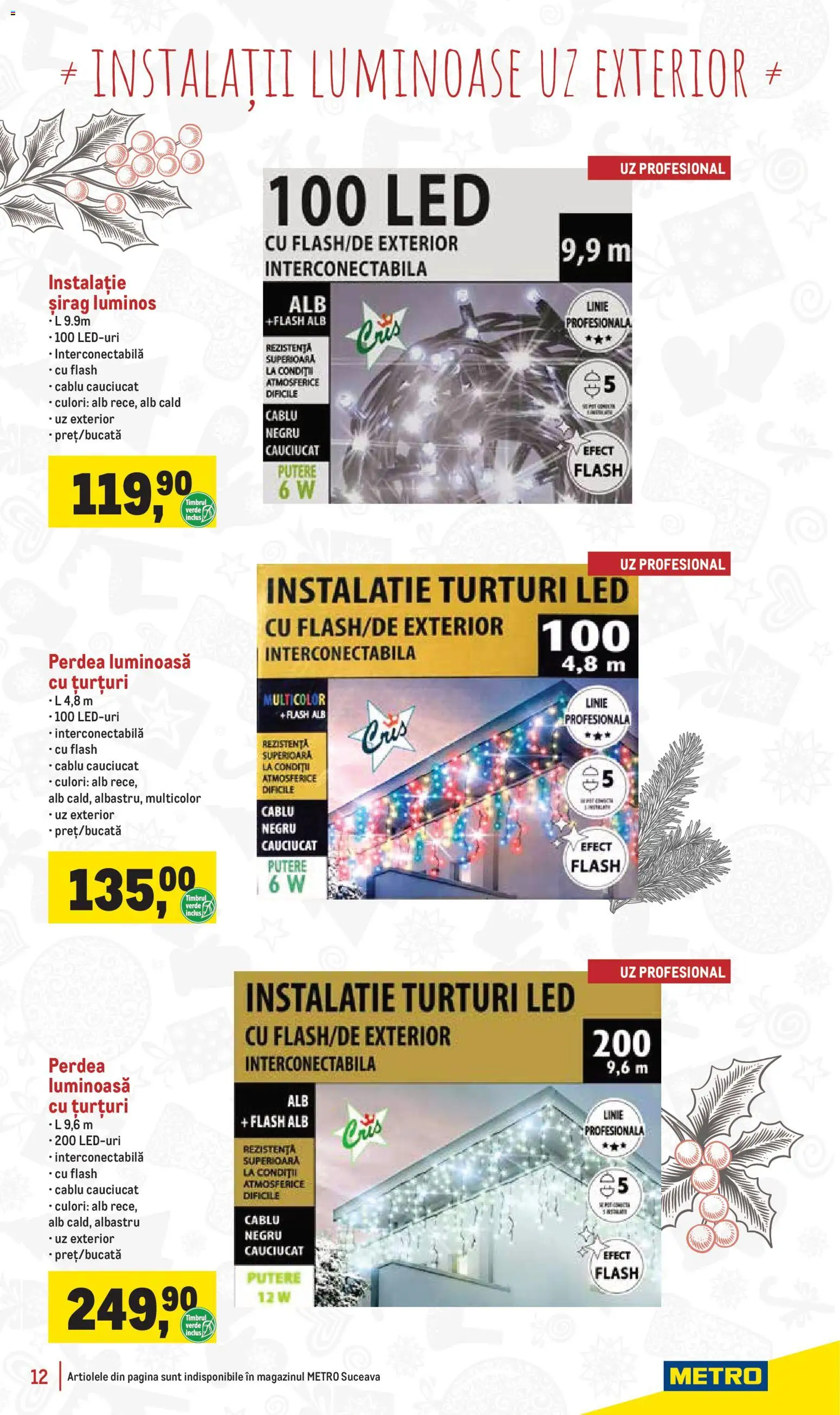 Noul catalog Metro – valabil de la 18.11.2025 | Pagină: 12 | Produse: Cablu, Babak, Perdea