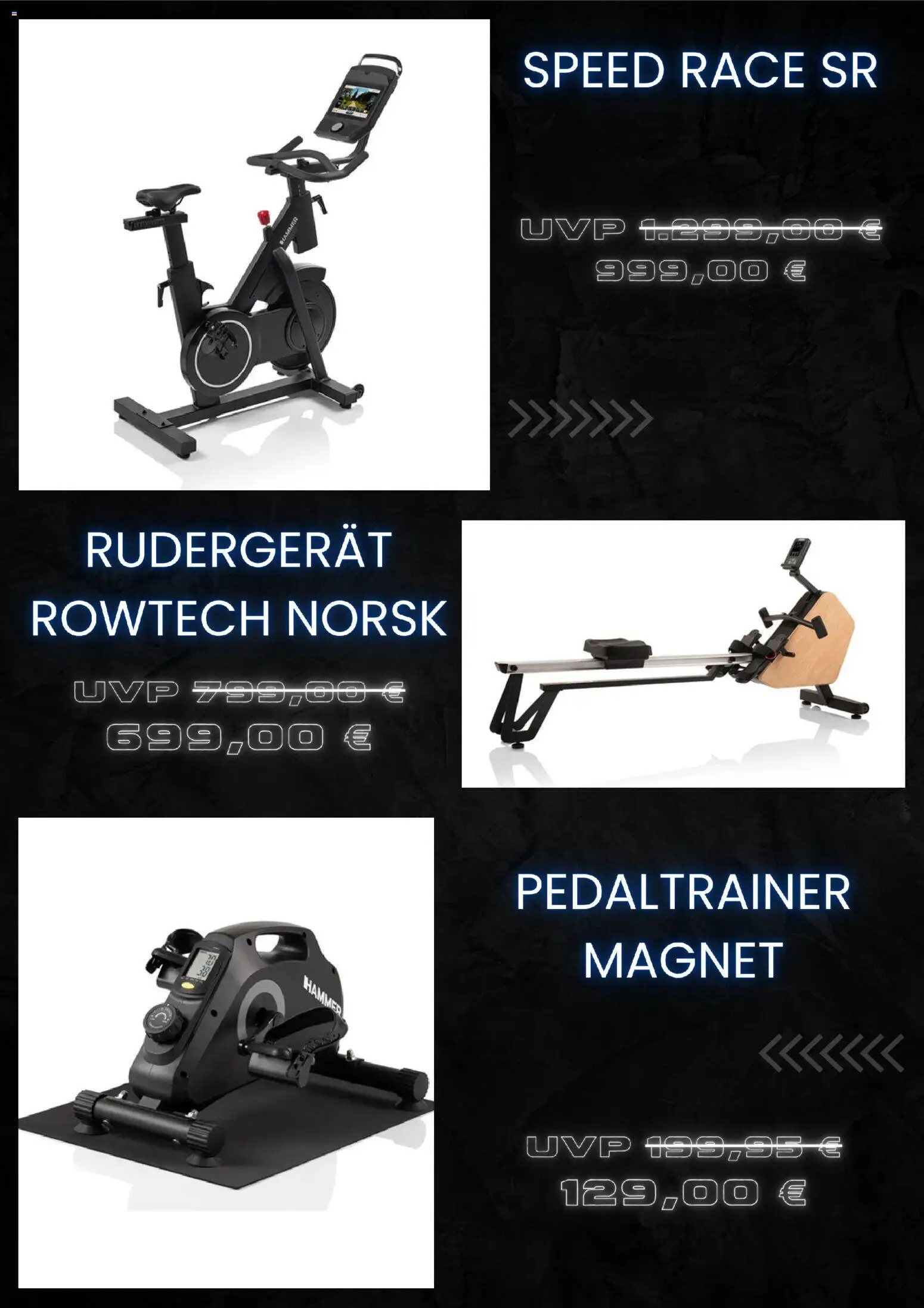 Hammer - Black Friday – gültig ab 10.11.2025 | Seite: 3 | Produkte: Rudergerät