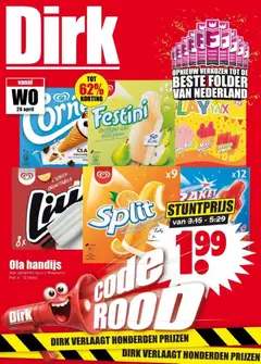 Dirk folder / publicité - Voorbeeld van een folder van Dirk, geldig van 29.04.2026