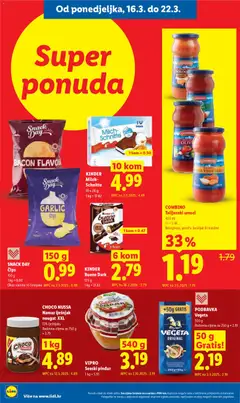 Katalog Lidl - Pregled kataloga iz trgovine Lidl, vrijedi od 16.03.2026 | Stranica: 6