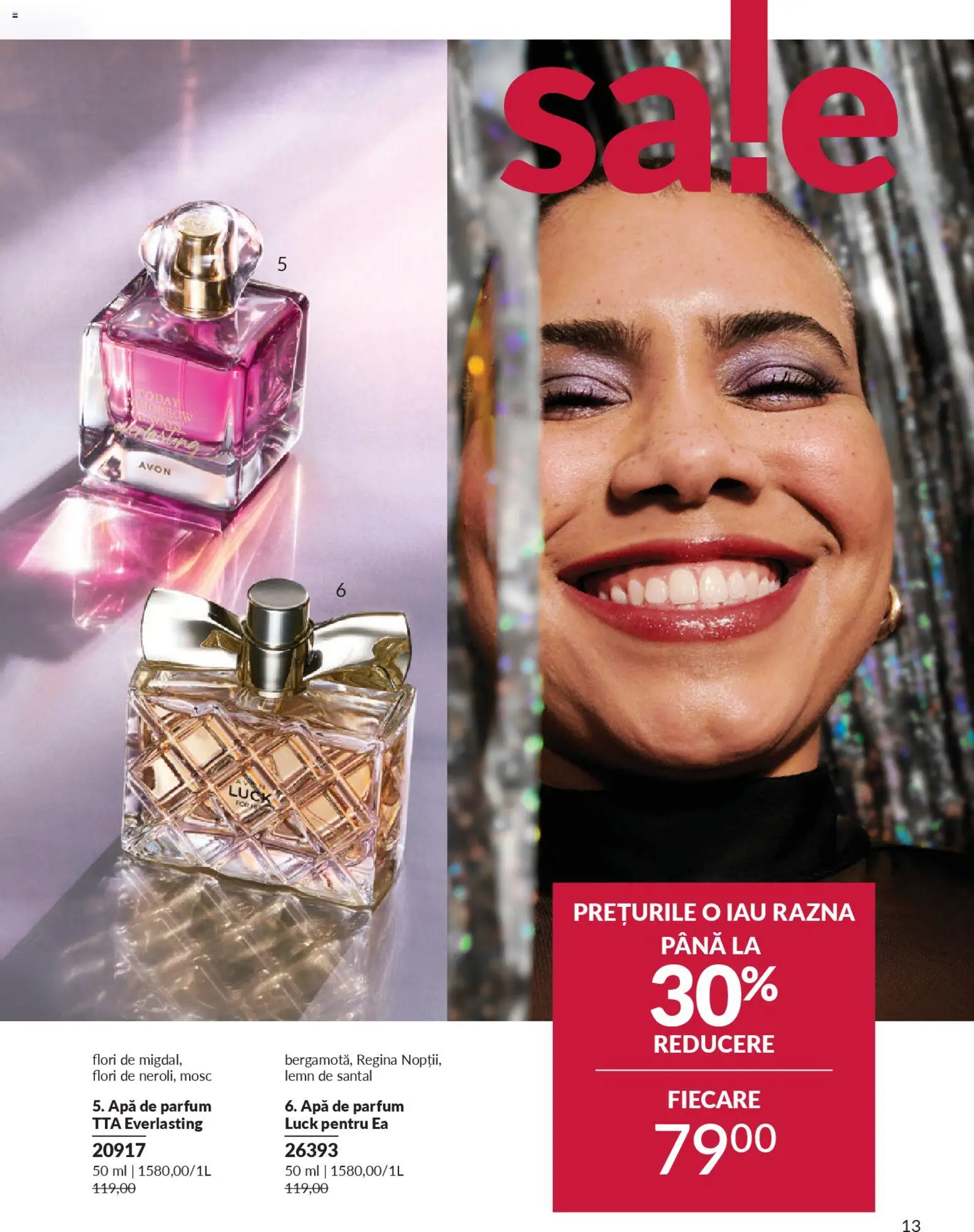 Noul catalog Avon – valabil de la 01.01.2026 | Pagină: 15 | Produse: Apă de parfum, Parfum, Apă