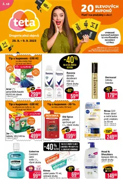 Náhled letáku TETA Drogerie leták od 28.08.2025
