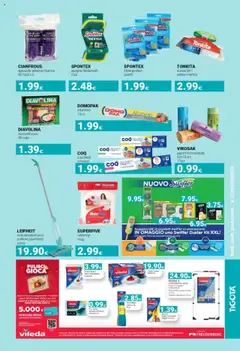 Anteprima del volantino Guanti Super Universal, Guanti Super Universal (taglie S,M,L) valido a partire dal 01.10.2025 | Pagina: 15 | Prodotti: Spazzola, Scrub, Box doccia, Scopa