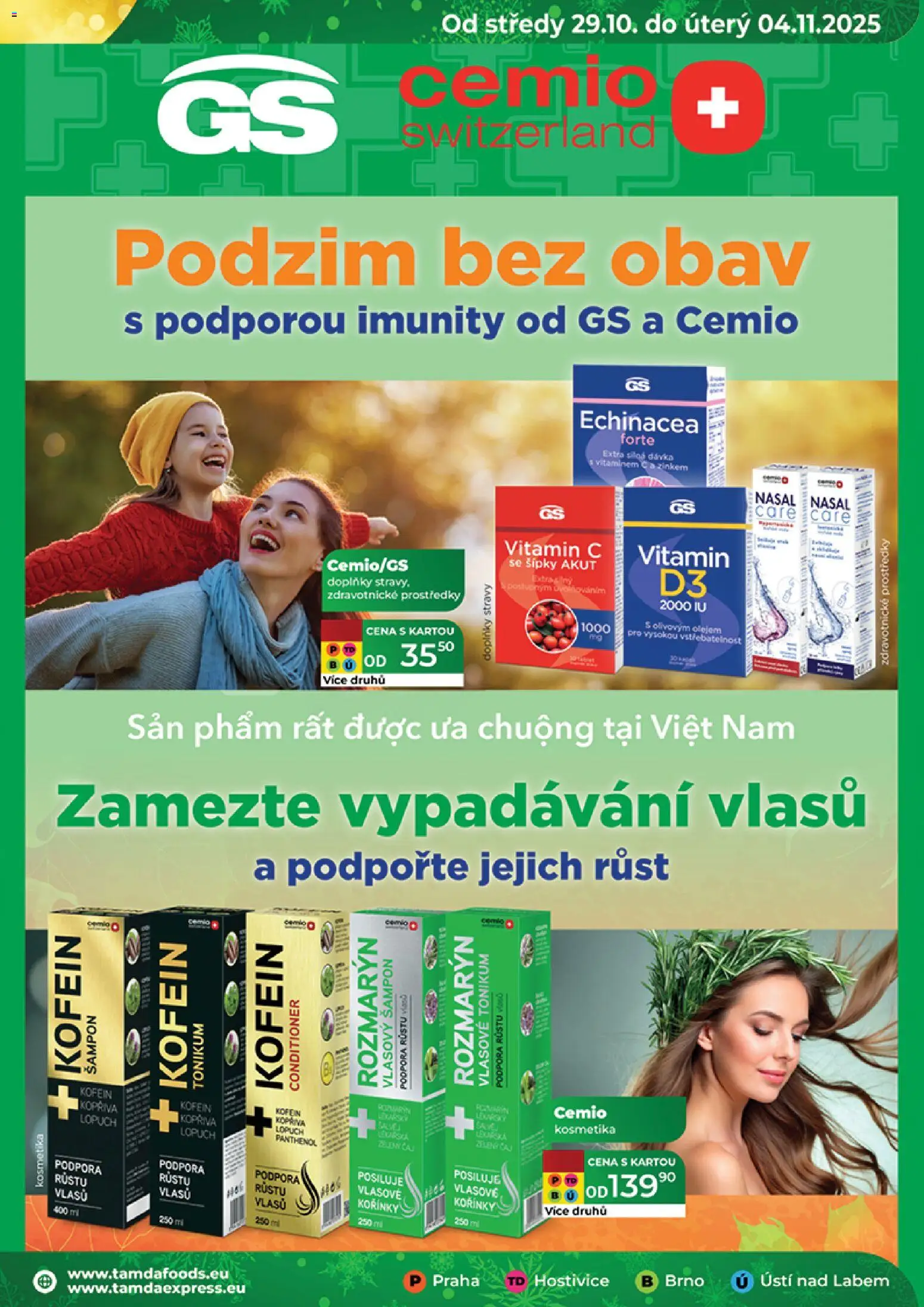 Tamda Foods leták od 29.10.2025 | Strana: 31 | Produkty: Vitamin c, Šipky, Šampon, Panthenol