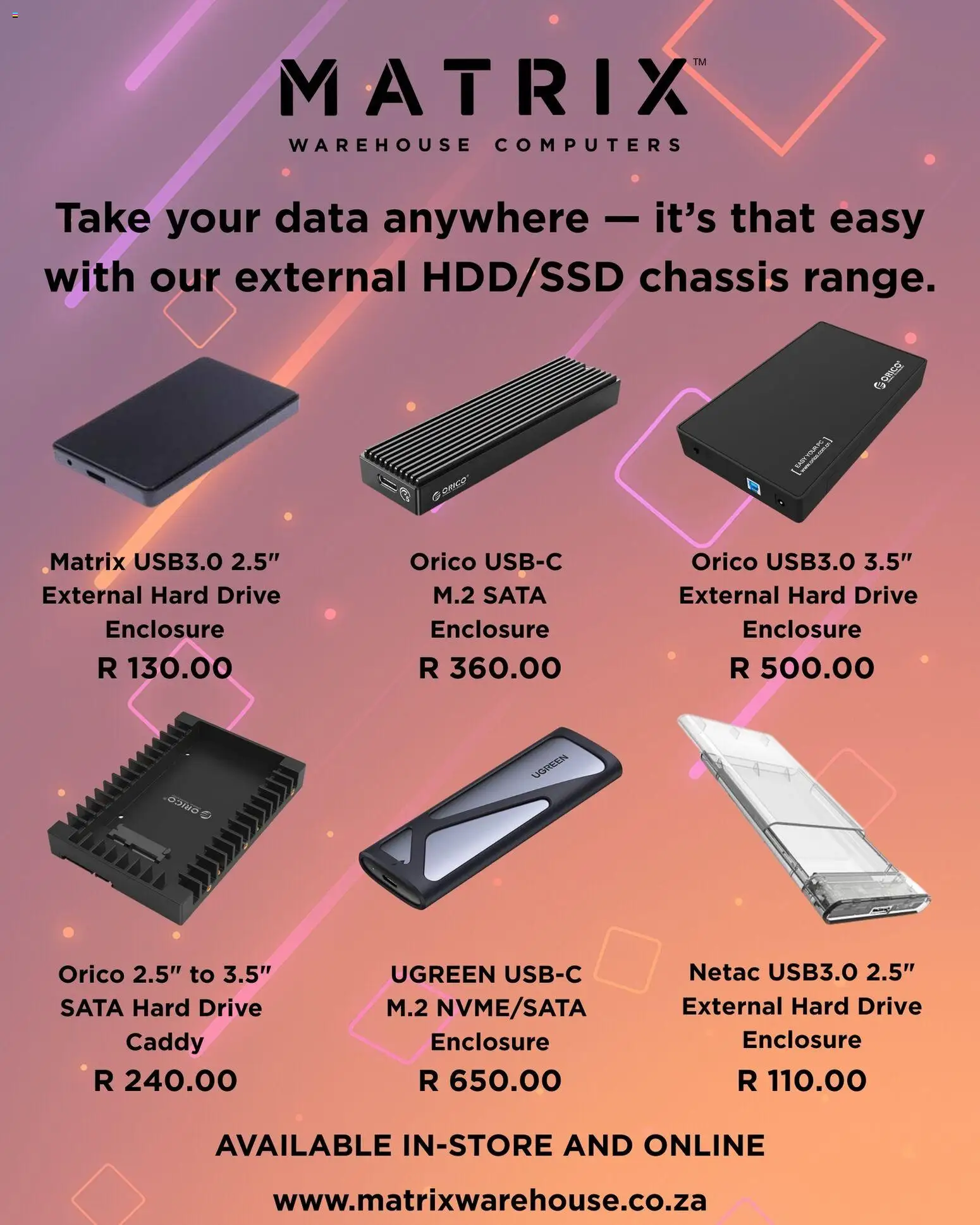 New Matrix Warehouse catalogue – valid from 13.11.2025 | Page: 1 | Products: Data, PC, Hard drive