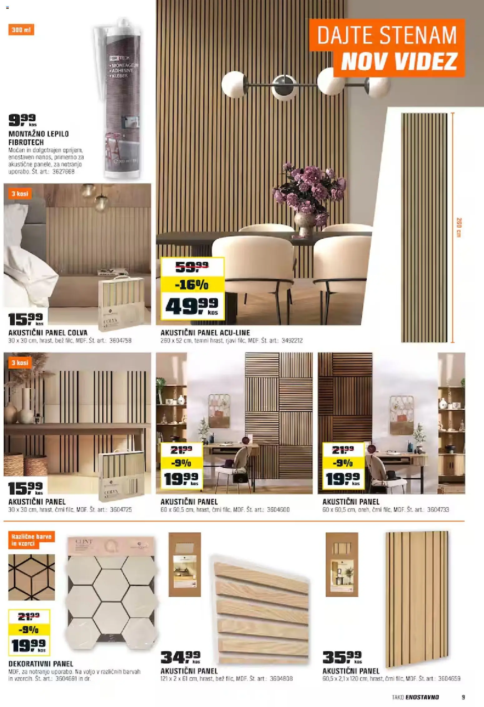 Novi OBI katalog ponudbe – veljaven od 03.02.2026 | Stran: 9