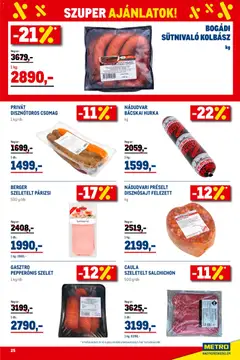 Metro - Élelmiszer és Szezonális katalógus 2026/02 - amely érvényes a következő dátumtól: 01.02.2026 | Oldal: 25