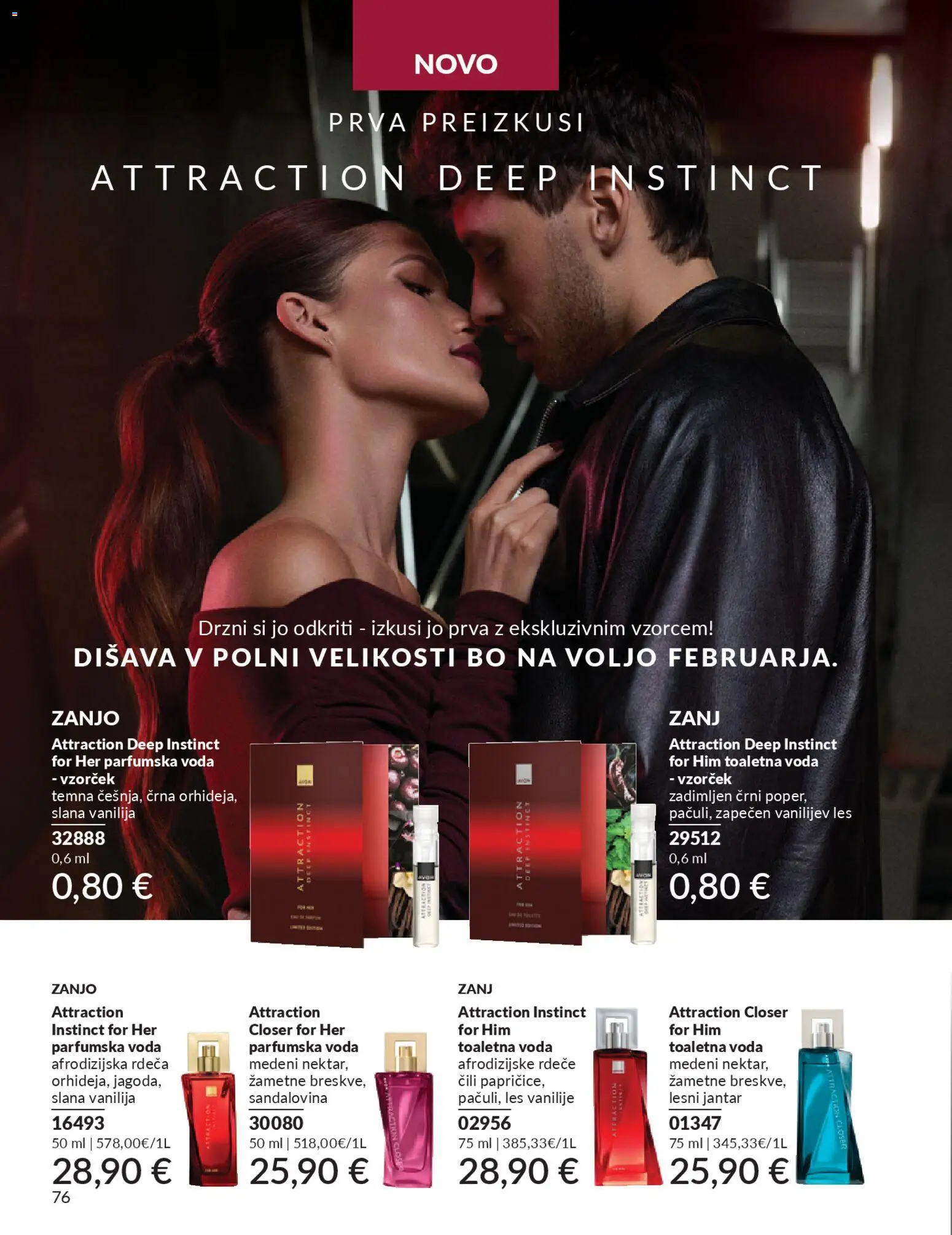 Novi Avon katalog ponudbe – veljaven od 29.12.2025 | Stran: 76 | Izdelki: Disava, Voda, Parfumska voda, Cili