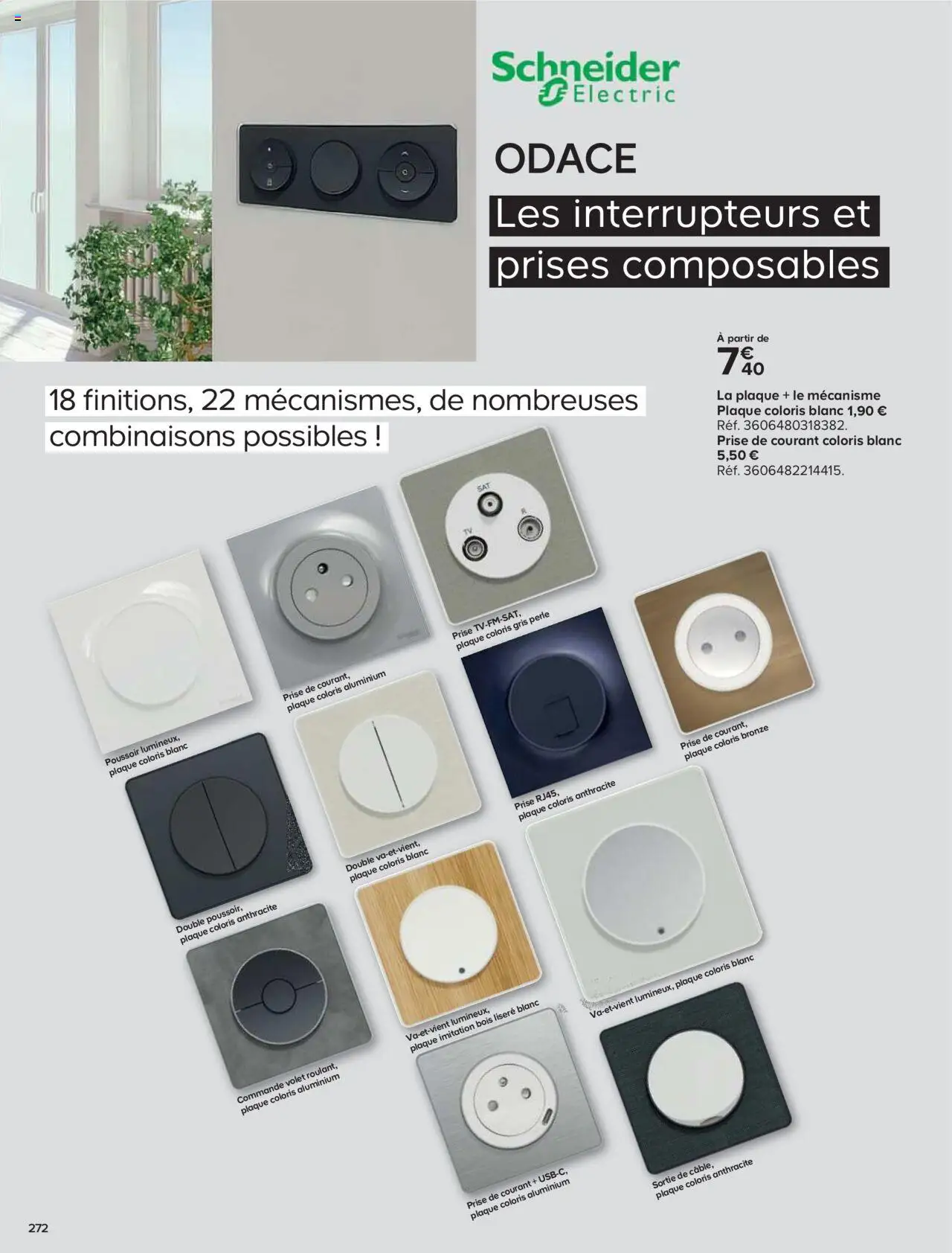 {H1} | Page: 272 | Produits: Prises, Prise