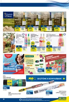 Metro akciós újság - amely érvényes a következő dátumtól: 16.04.2026 | Oldal: 25 | Termékek: Tusfürdő, Fogkrém, Eper, Só