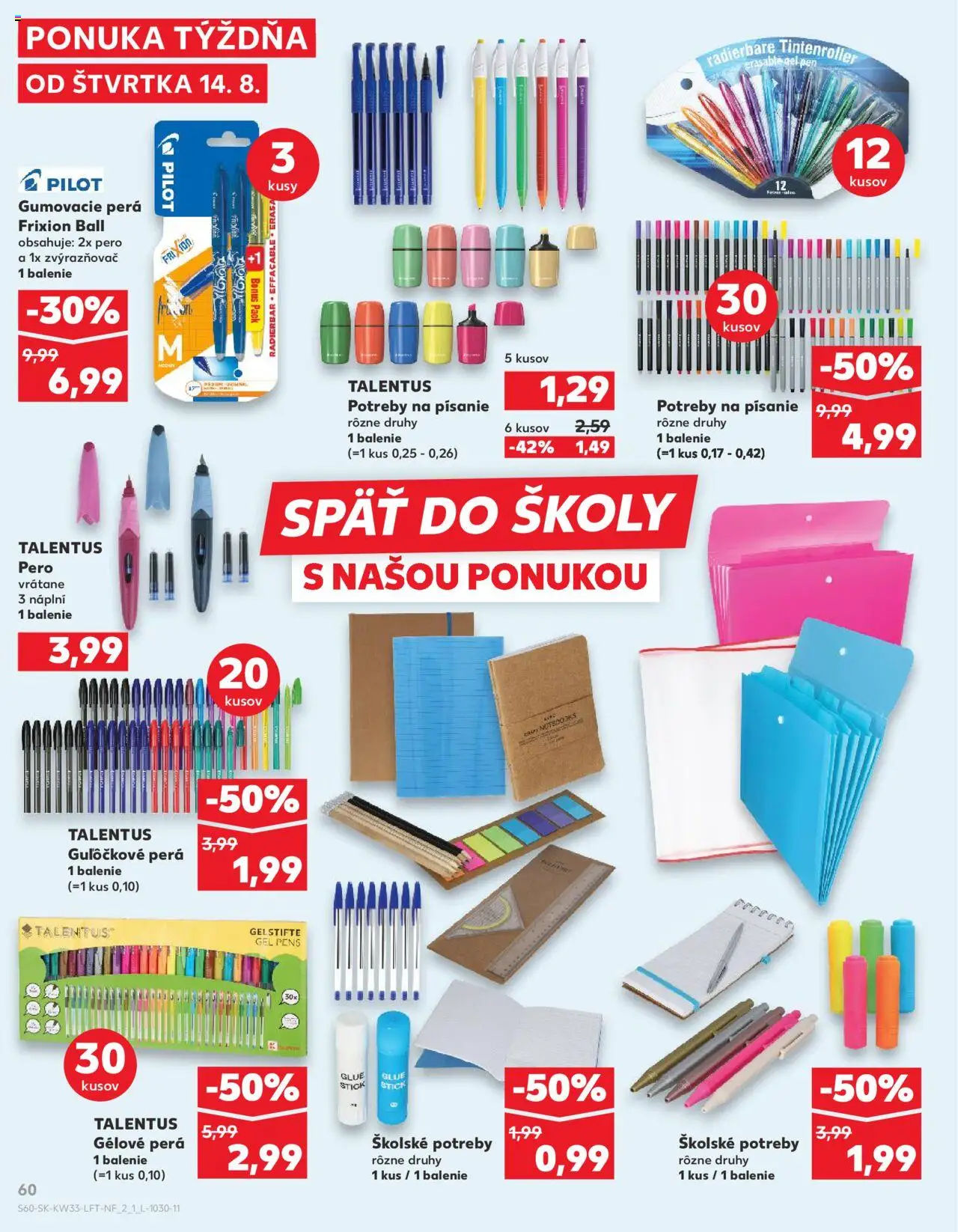 Kaufland SK akciós ujság - amely érvényes a következő dátumtól: 14.08.2025 | Oldal: 60