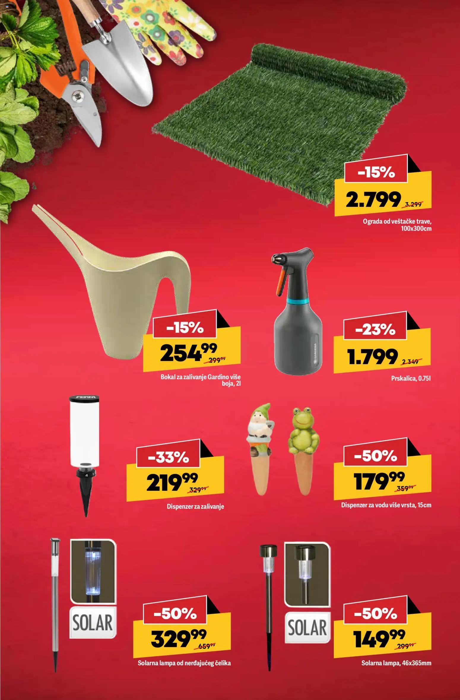 Mega Maxi katalog - važi od 26.02.2026 | Strana: 10 | Proizvode: Solarna lampa, Lampa