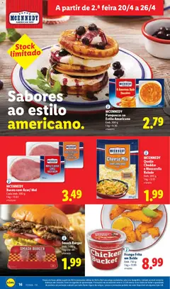 Pré-visualização MCENNEDY Panquecas ao Estilo Americano, Emb. 300 g válido de 20.04.2026 | Página: 16