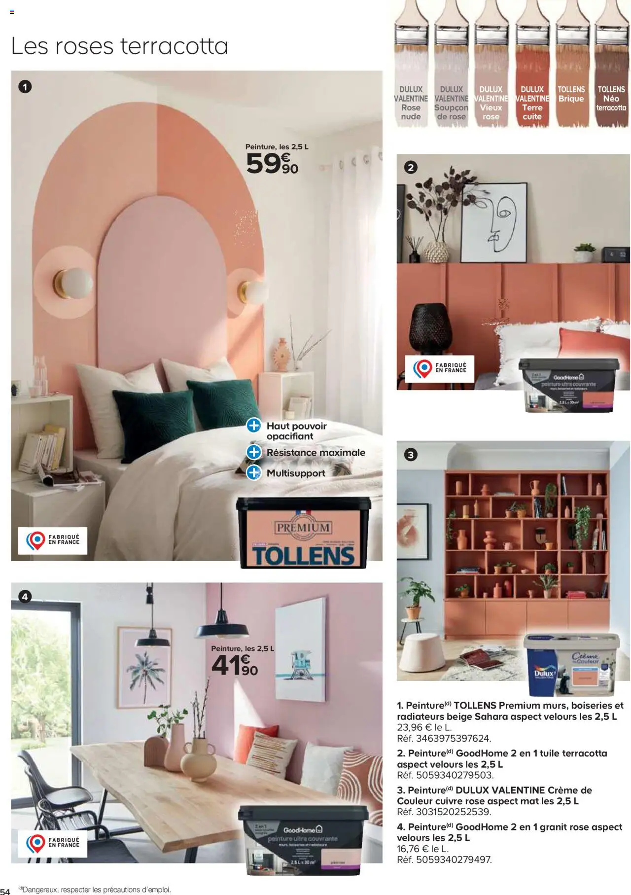 {H1} | Page: 54 | Produits: Tuile, Crème