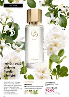 Ofertele Oriflame valabile de la 21.01.2026 | Pagină: 46 | Produse: Apă de parfum, Parfum, Apă