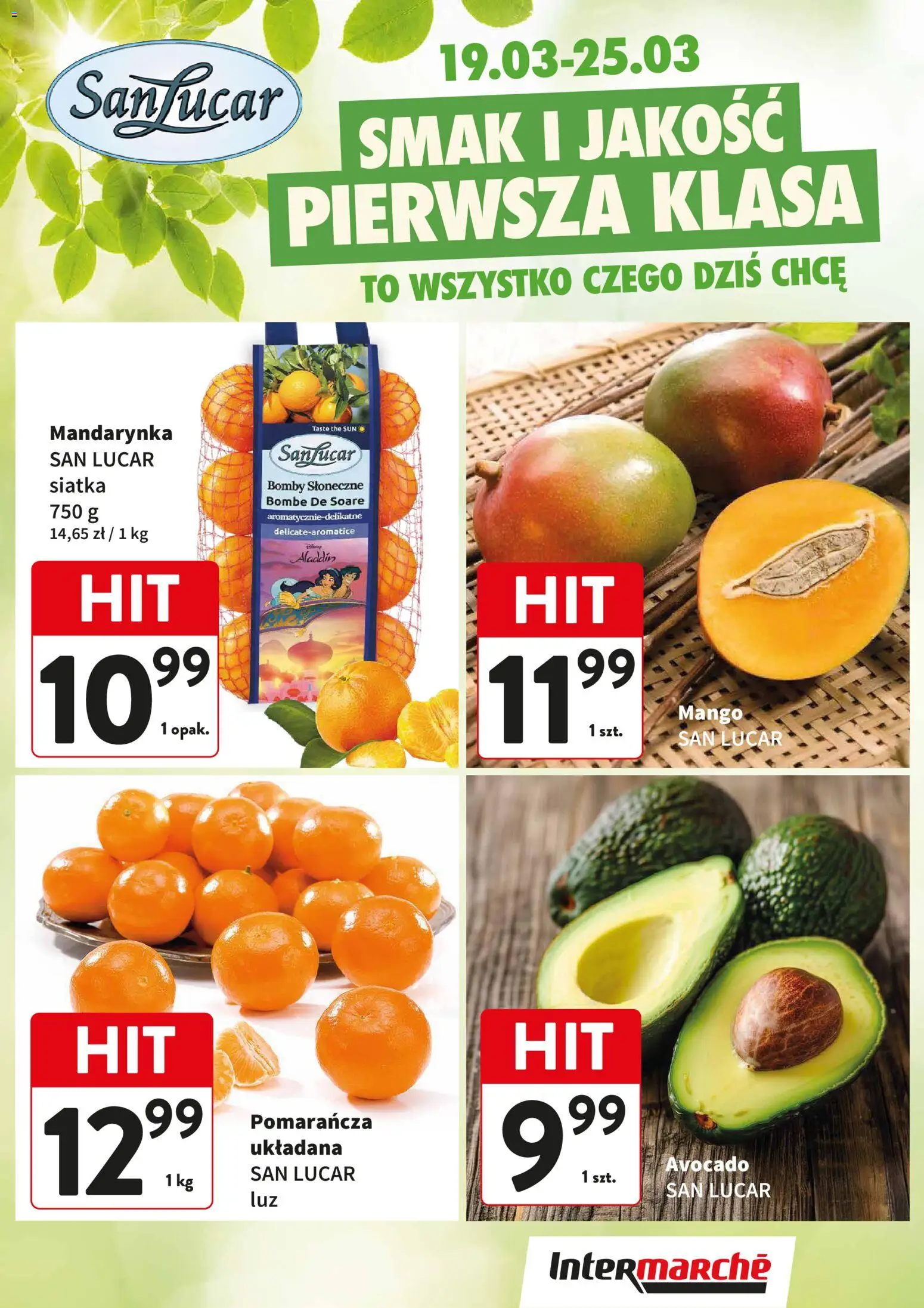 Intermarche gazetka - Świeży Hit od 19.03.2026 | Strona: 1