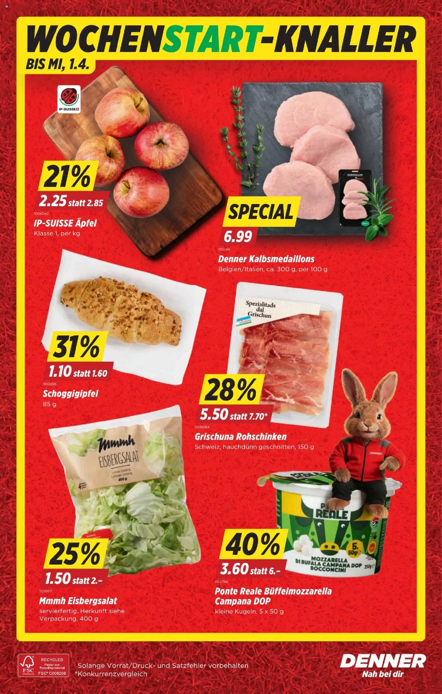 Denner aktionen – gültig ab 26.03.2026 | Seite: 24 | Produkte: Äpfel