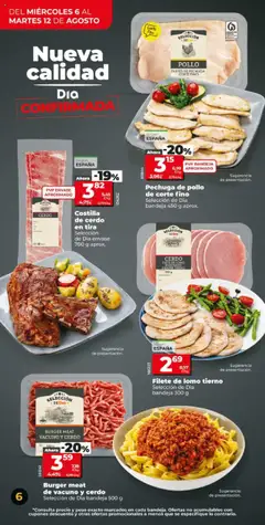 Dia - folleto Market │ válido desde el 06.08.2025 | Página: 6