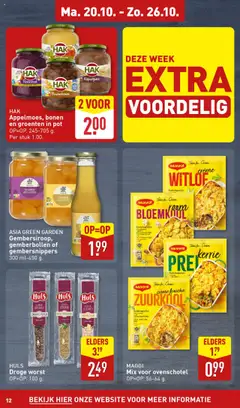 Aldi - Folder week 43 - Voorbeeld van een folder van Aldi, geldig van 20.10.2025 | Pagina: 12