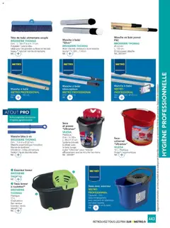 METRO - Prévisualisation de METRO - #CHR Équipement valide à partir de 01.01.2025 | Page: 443 | Produits: Balai, Vileda