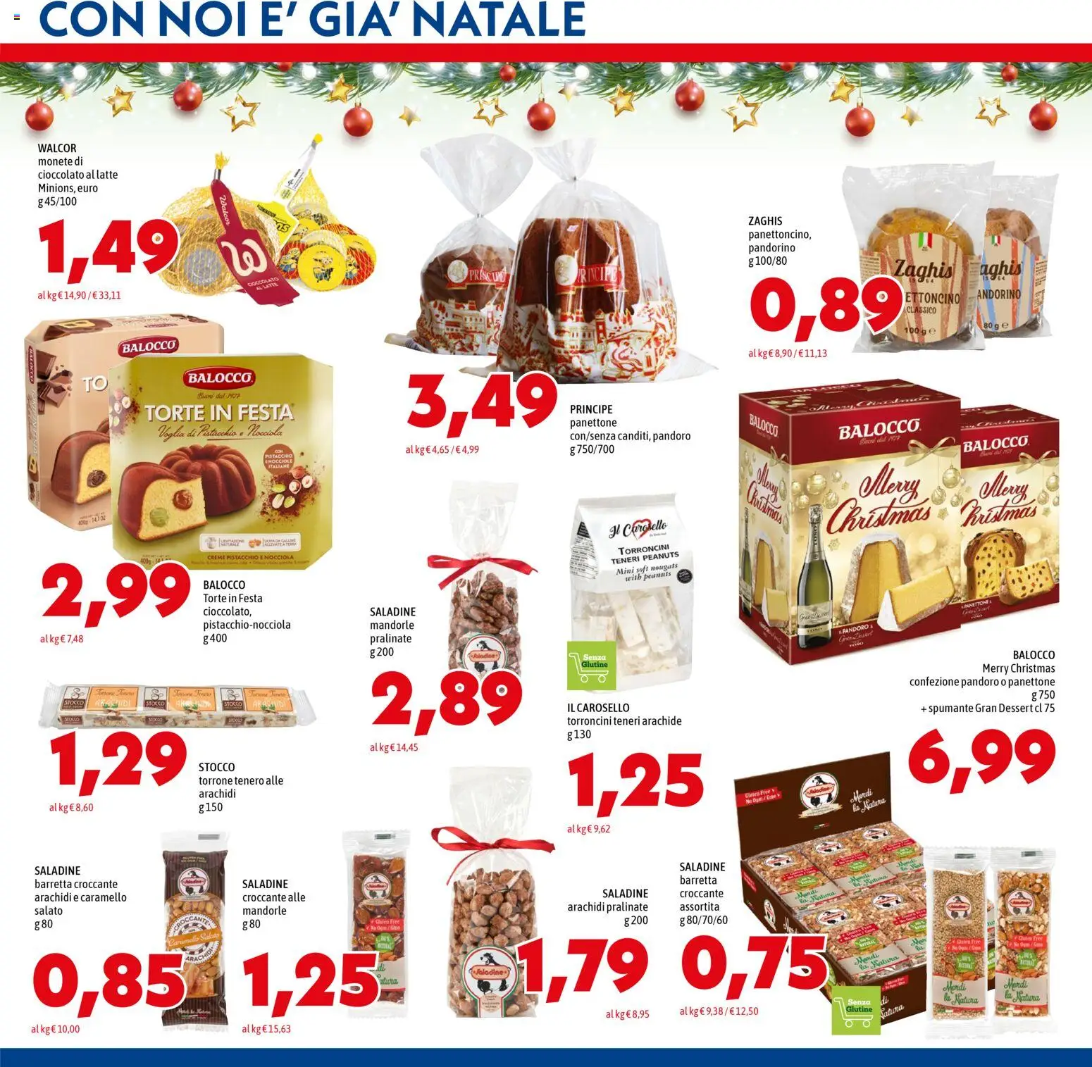 Volantino Mega del 30.10.2025 | Pagina: 11 | Prodotti: Cioccolato, Mandorle, Panettone, Torroncini