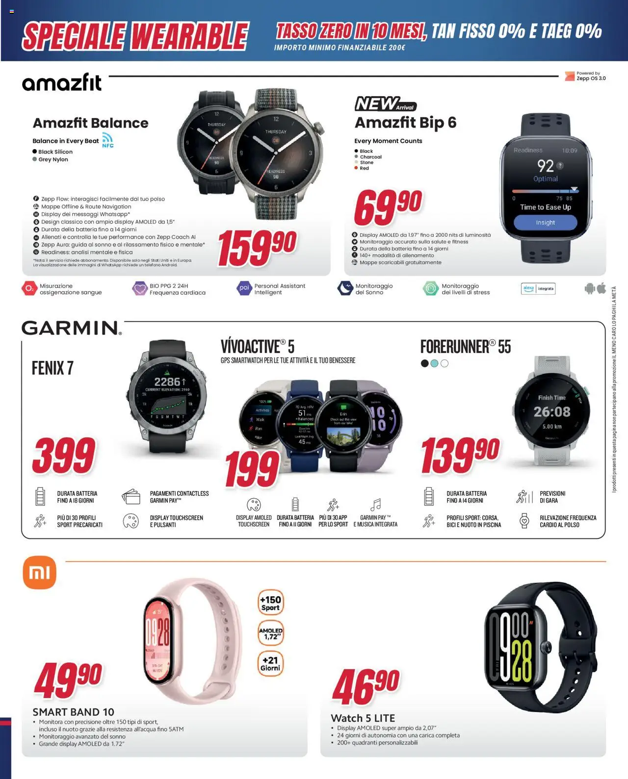 Volantino Trony del 21.08.2025 | Pagina: 47 | Prodotti: Piscina, Telefono, Smartwatch, Batteria