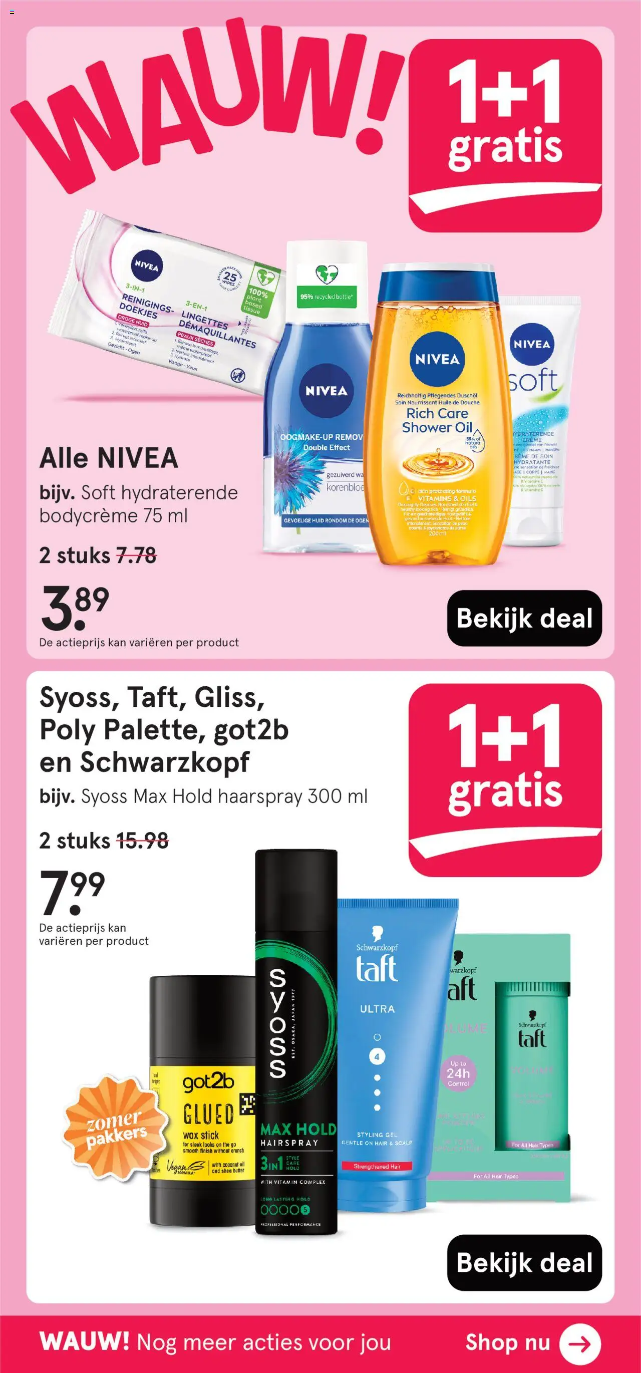  | Pagina: 2 | Producten: Ostyalap, Kan, Gel, Haarspray