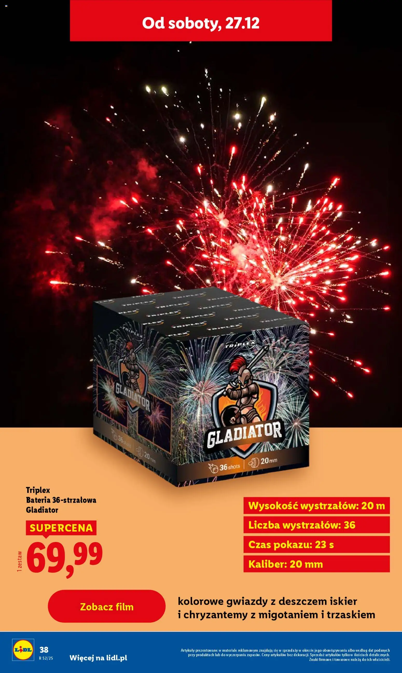 Lidl Katalog od 22.12.2025 | Strona: 42 | Produkty: Chryzantemy, Bateria