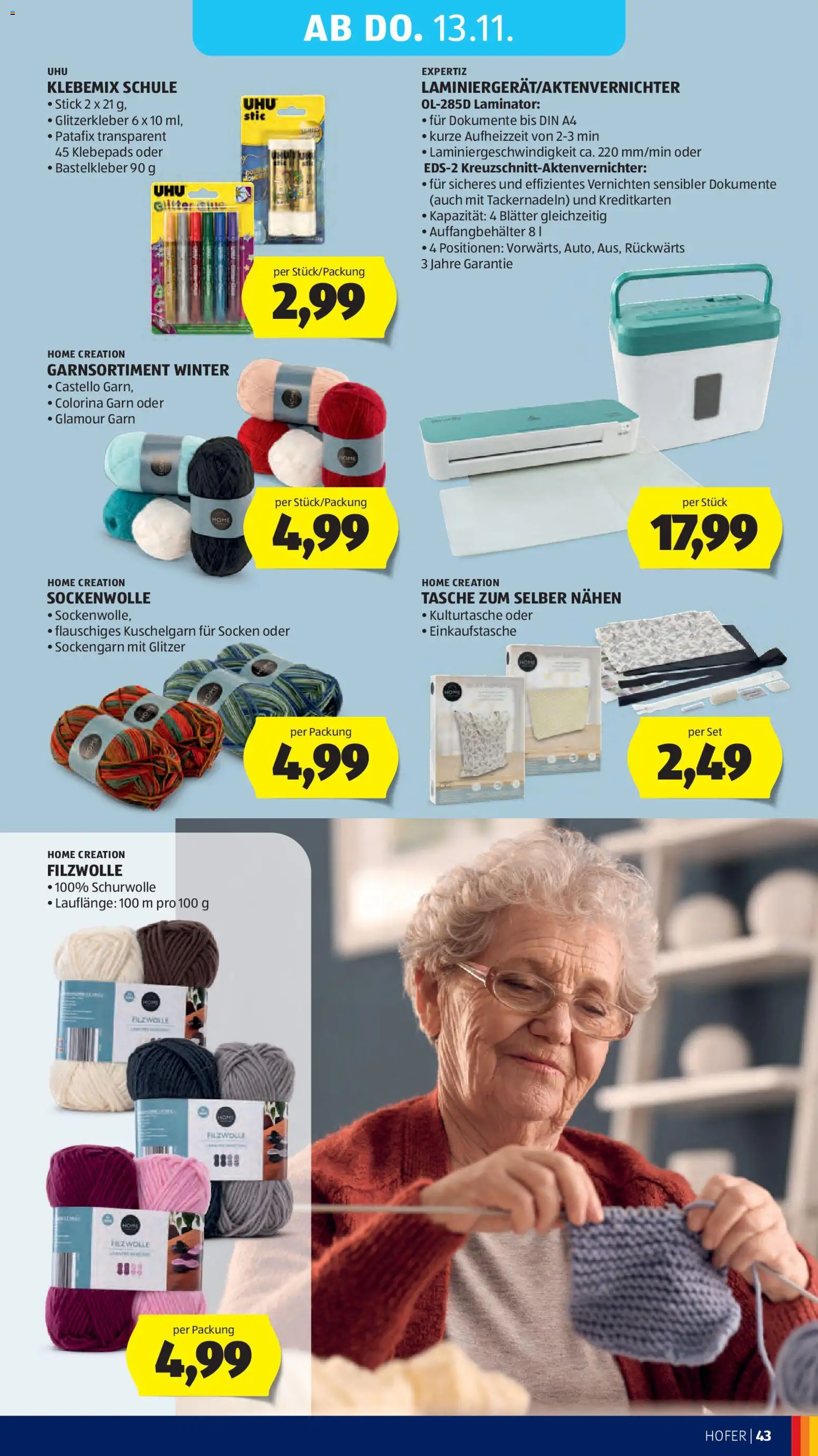 Hofer AT akciós ujság - amely érvényes a következő dátumtól: 07.11.2025 | Oldal: 49