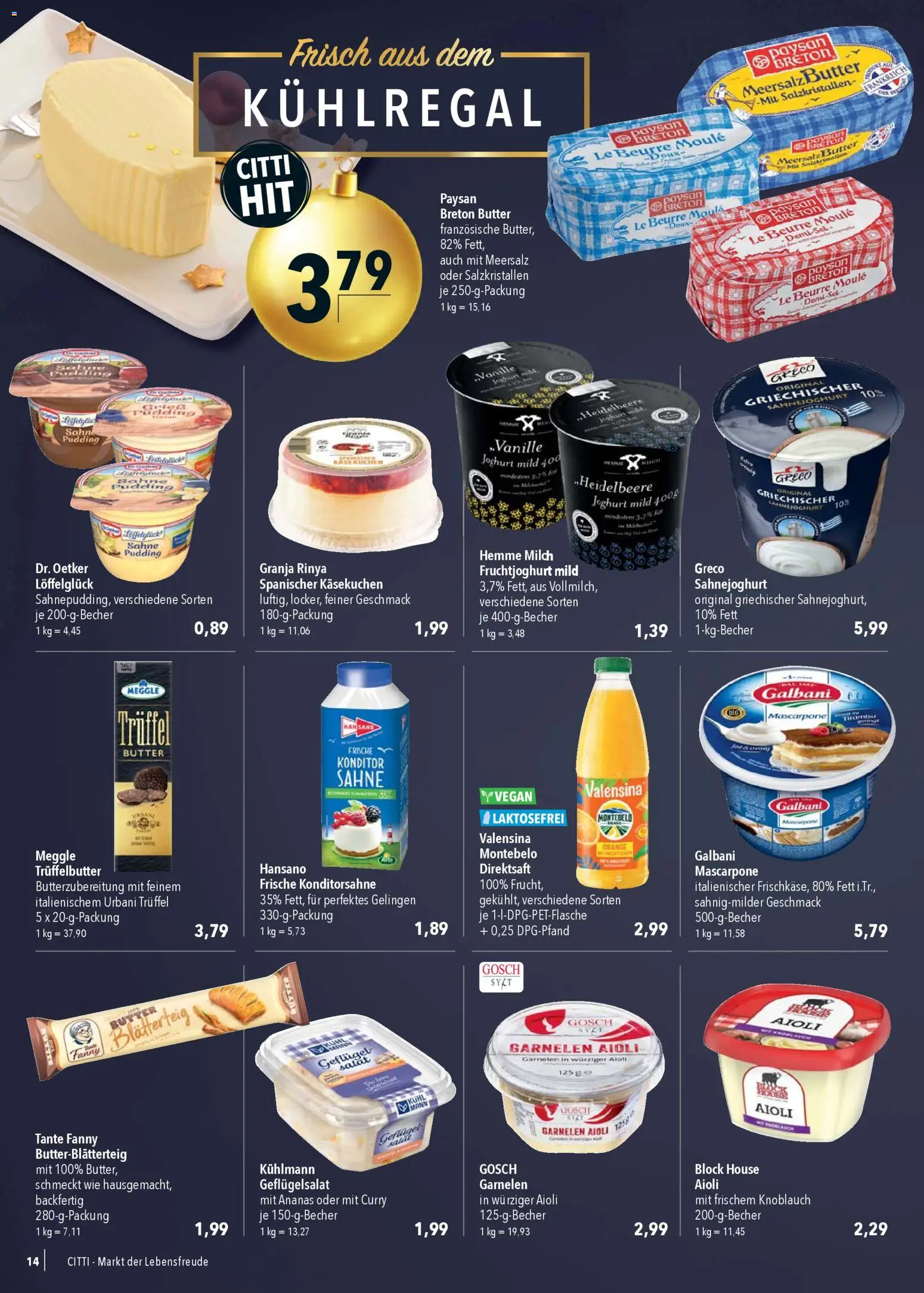 CITTI Markt Prospekt 	 – gültig ab 10.12.2025 | Seite: 14