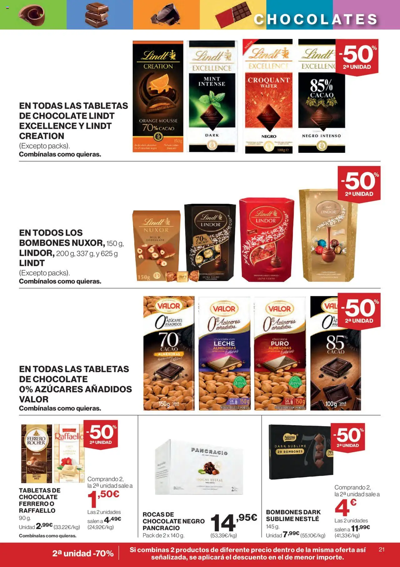 Supercor folleto │ válido desde el 25.09.2025 | Página: 21 | Productos: Mousse, Leche, Κεραία, Φρυγανιές σικάλεως