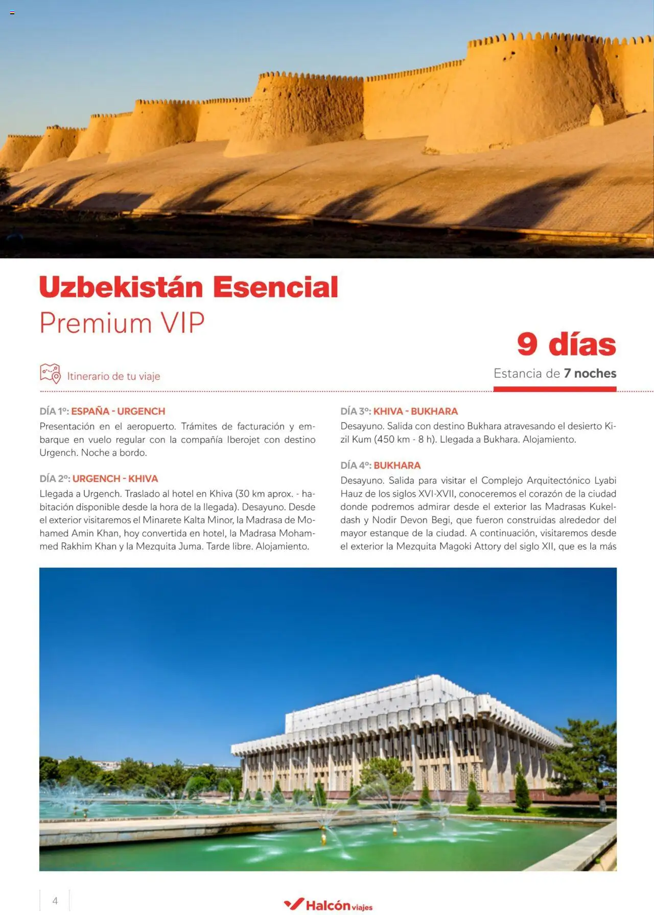 Halcón Viajes Uzbekistan │ válido desde el 28.05.2024 | Página: 4