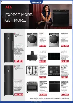New Hirsch's catalogue – valid from 28.08.2025 | Page: 23 | Products: Freezer, Oven, Fan, Hood