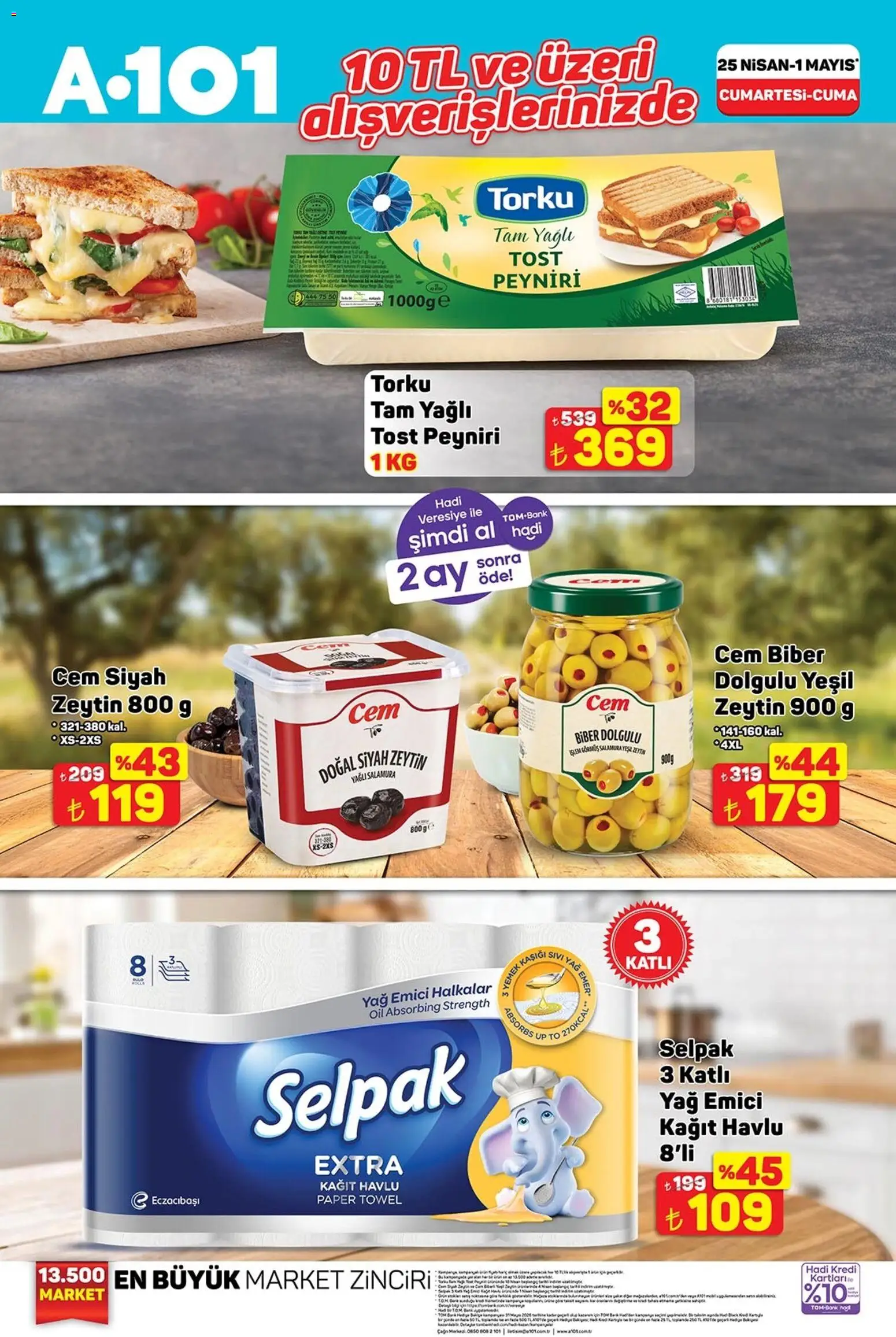 A101 Katalog - 25.04.2026 tarihinden itibaren geçerlidir | Sayfa: 5 | Ürünler: Sıvı yağ, Yağ, Biber, Zeytin