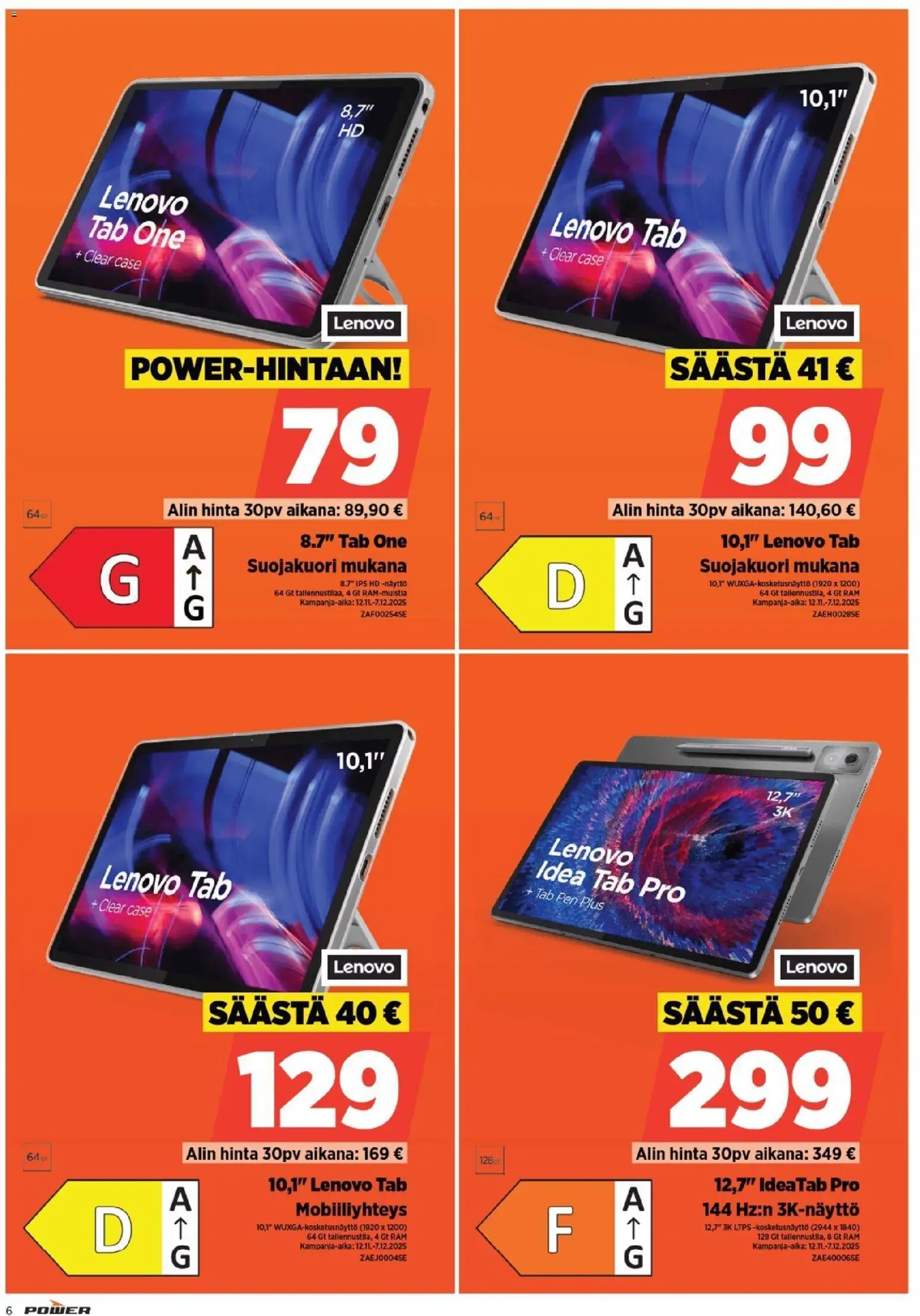 Power - Black Friday – voimassa 12.11.2025 alkaen | Sivu: 6 | Tuotteet: Näyttö